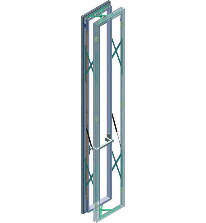 Parallel opening system